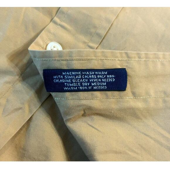 Daniel Cremieux Beige Button-Down Shirt Mens Size XXL - Picture 5 of 8